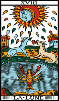 Marseille Tarot 4 Der Mond