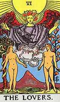Tarot der Arbeit 4 Der Liebhaber