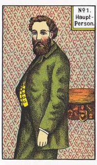 Zigeuner Tarot 2 Männliche Hauptperson