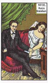 Zigeuner Tarot 4 Krankheit